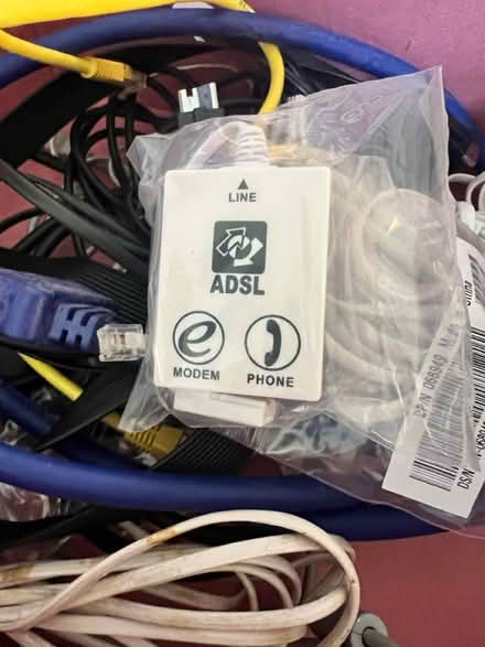 Photo of free Various cables, connectors, wires (West Bridgford NG2) #2