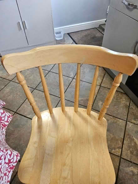 Photo of free 4 dining chairs (Skipton BD23) #1