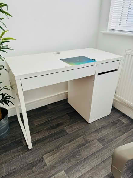 Photo of free White IKEA Desk (Moreton, Essex) #2