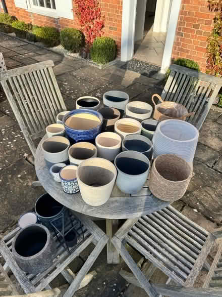 Photo of free Various Plant Pots: Good condition (LE7 Ratcliffe on the Wreake) #4