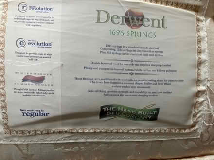 Photo of free King Size pocket sprung mattress -very clean, totally unmark (Gleneagles area, Wboro NN8) #2