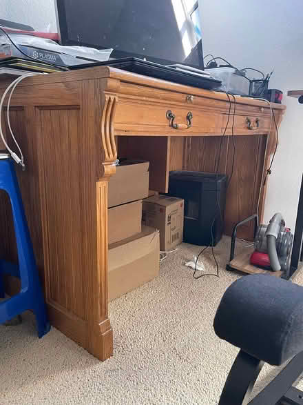 Photo of free Vintage computer table and hutch (Mountain View San Antonio) #1