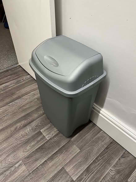 Photo of free 45L grey swing-lid bin (Galashiels TD1) #1