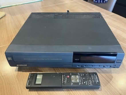 Photo of free VHS Video Recorder and Collection of Tapes (CT20) #2