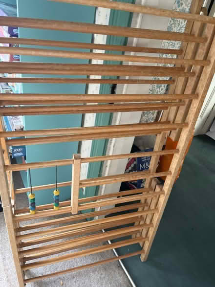 Photo of free Vintage wooden play pen (Croydon) #3