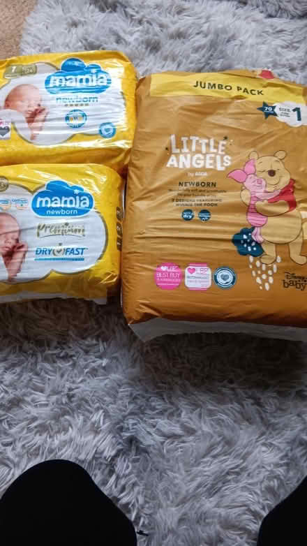 Photo of free Size 1 nappies (Chattenden) #1