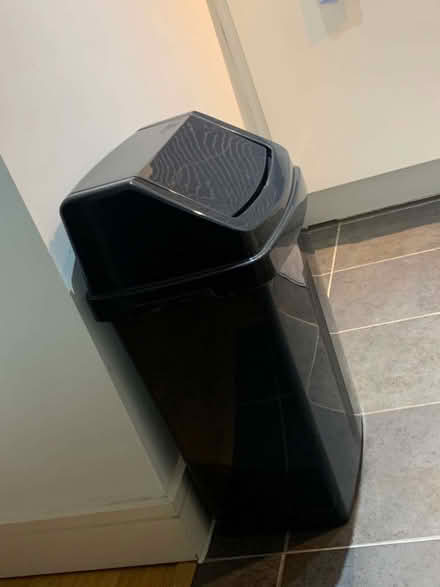 Photo of free 50L black swing-lid bin (Galashiels TD1) #2