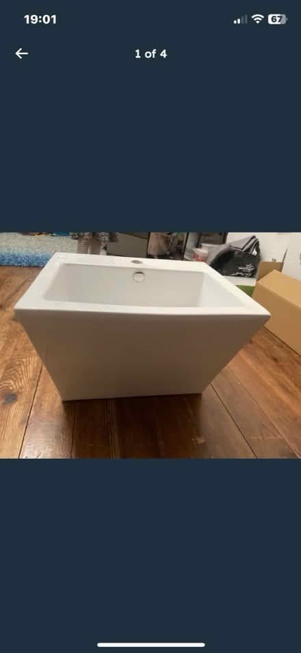 Photo of free Brand new hanging Basin (E5) #1