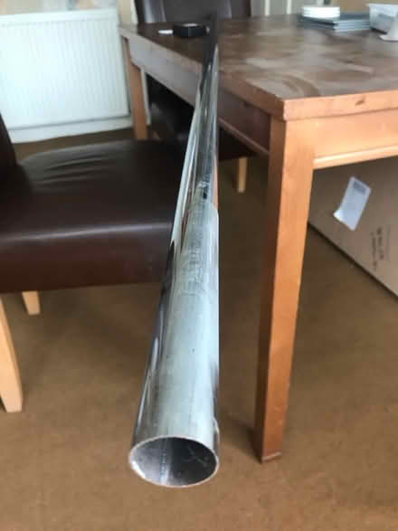 Photo of free Chrome pole (Woodlands Av., Sidcup DA15) #1