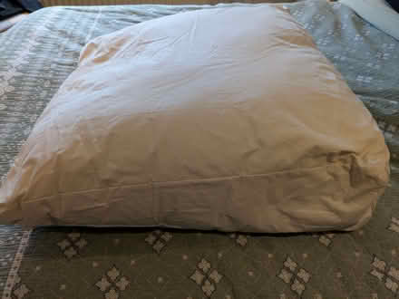 Photo of free Large, soft wedge pillow with cover. (Sharmans Cross B91) #4