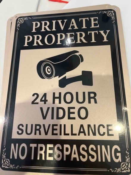 Photo of free Two private property signs (Bethesda) #1