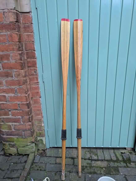 Photo of free A pair of oars with anchor and rope (Park Central B15) #3