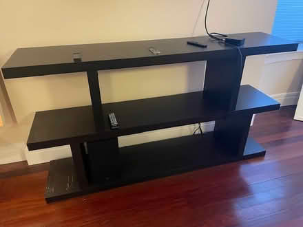 Photo of free Black Shelving Unit (South Harlem, Near 110th St.) #1