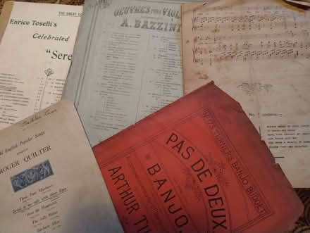 Photo of free Vintage sheet music booklets and scraps (Little Herberts GL53) #2