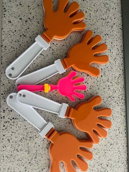 Photo of free Hand clappers 4 large and 1 small. (Swindon SN3) #1