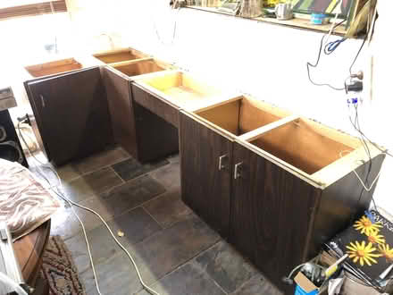 Photo of free Corner cabinets/desk, left L (warrandyte) #4