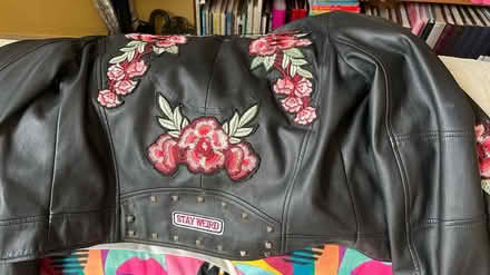 Photo of free Faux leather jacket (Off Mill Road, Cambridge) #2