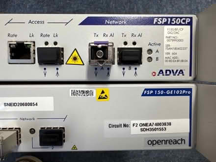 Photo of free Adva fibre boxes (Lichfield WS13) #1