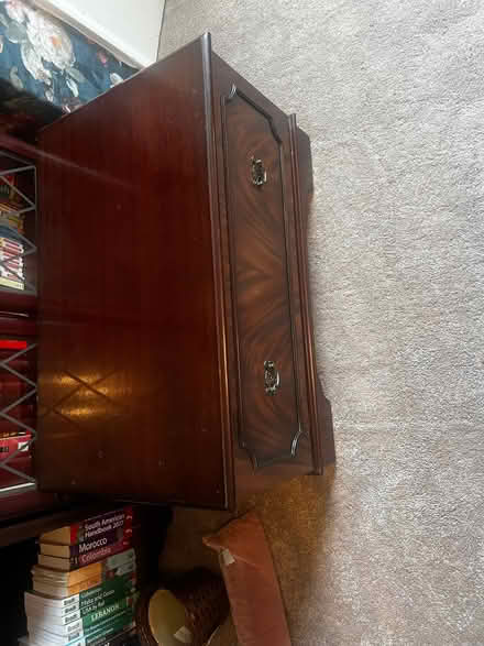 Photo of free Mahogany TV stand (Penrith CA11) #3