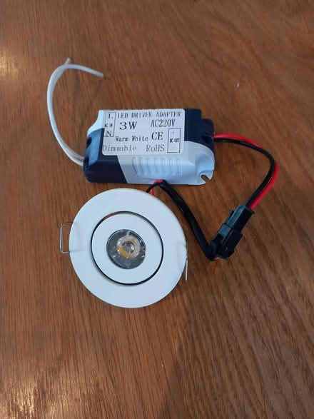 Photo of free 2 x new 12v LED ceiling lights (Leatherhead KT22) #1