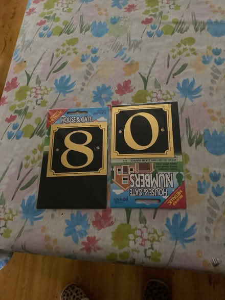 Photo of free Door numbers (Newtown SG16) #1