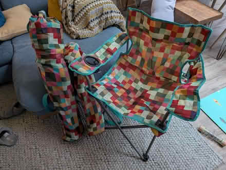 Photo of free 2 folding camping chairs (Woking GU22) #1