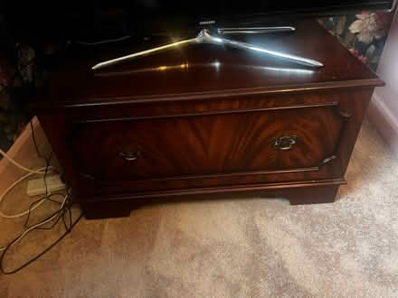 Photo of free Mahogany TV stand (Penrith CA11) #4