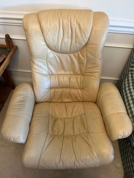 Photo of free Leather Scandinavian Recliner (Olney) #3