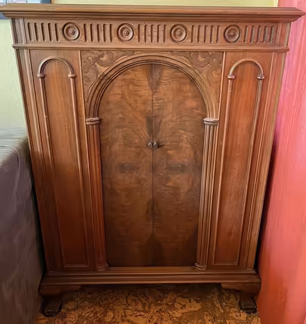 Photo of free Antique cabinet (West San Jose, Mitty HS area) #2