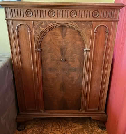 Photo of free Antique cabinet (West San Jose, Mitty HS area) #2