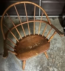 Photo of free Wood chair (Crown Hill) #1