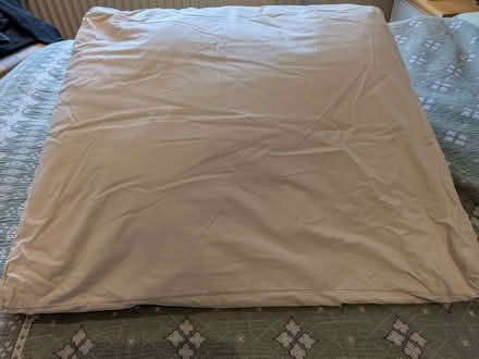 Photo of free Large, soft wedge pillow with cover. (Sharmans Cross B91) #2