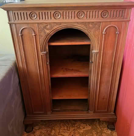 Photo of free Antique cabinet (West San Jose, Mitty HS area) #1