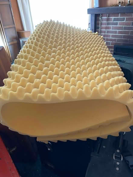 Photo of free ‘Egg crate’ foam rubber cushioning (Ridgefield, CT) #1