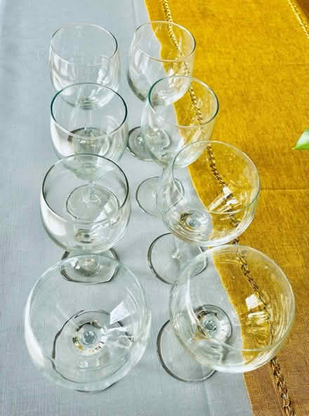 Photo of free 8 Wine Glasses (Central Menlo Park) #1