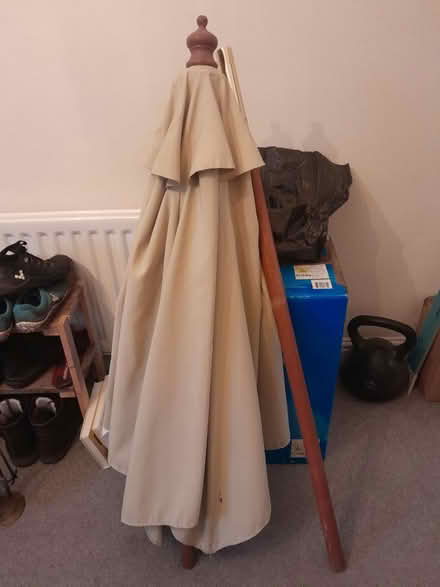 Photo of free Fabric parasol with weighted base (Tettenhall WV6) #1