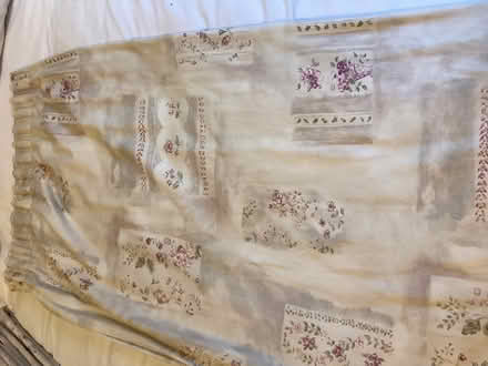 Photo of free 4 pinkish/cream curtains (GU7 1SA) #2