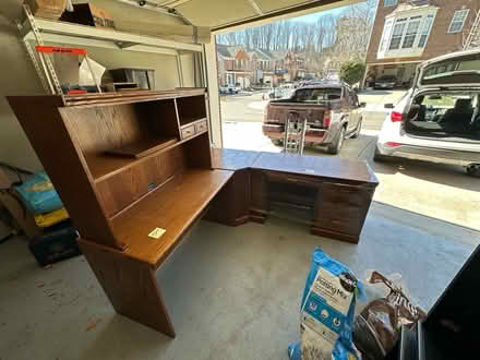 Photo of free L shaped Desk (Just off I-95 Lorton exit) #1