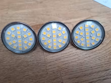 Photo of free 3 x MR 16 led bulbs (Cheltenham GL52) #1