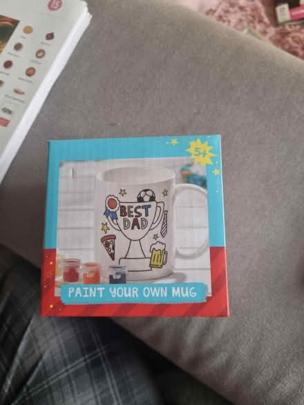 Photo of free Paint your own 'best dad's mug (St Athan CF62) #1