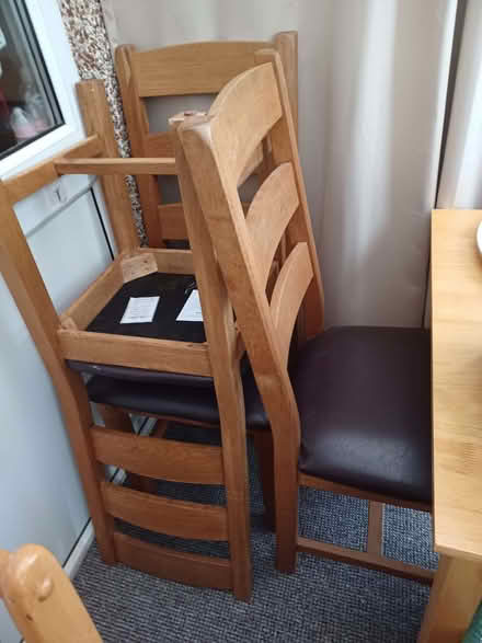 Photo of free 4 dinning chairs (Dawley TF4) #1