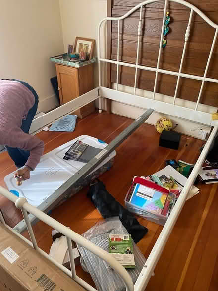 Photo of free Bed frame and box spring (South Berkeley, CA) #1