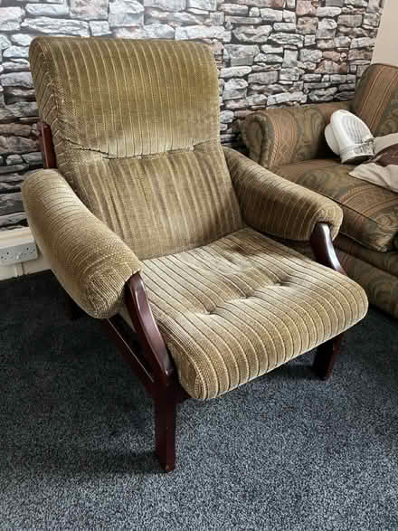 Photo of free Pair of Mid century arm chairs (Wateringbury ME18) #1