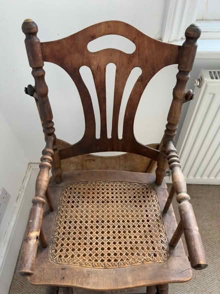 Photo of free Vintage child high chair (Southfields) #1