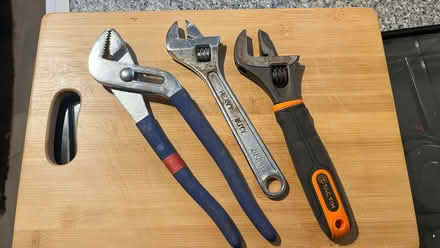 Photo of free 3 Adjustable Spanners/Wrenches (PL1) #1