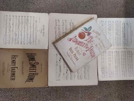 Photo of free Vintage sheet music booklets and scraps (Little Herberts GL53) #1