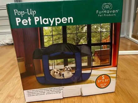 Photo of free Pop-up Pet Playpen (Rogers Rd and Keele St) #1