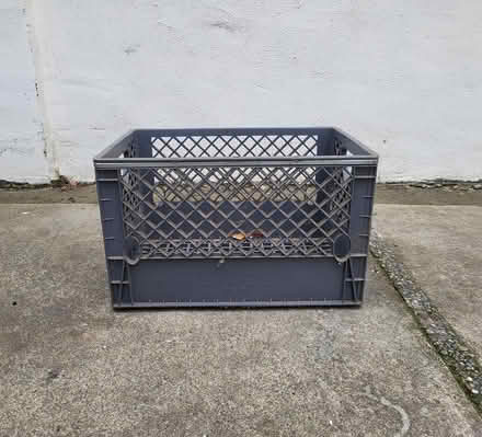 Photo of free Plastic Milk Crate (Crescent Park) #1