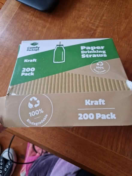 Photo of free Paper drinking straws (Alexandra Park M16) #1