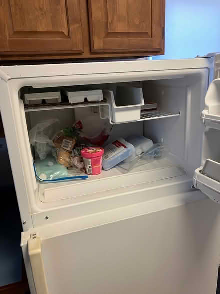 Photo of free GE Top Freezer Refrigerator (San Mateo Terrace) #2